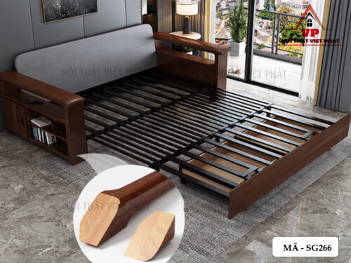 Giường Kết Hợp Ghế Sofa - Mã SG266-5