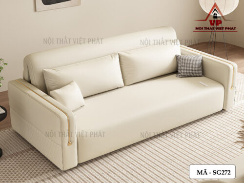 Sofa Giường Da Chỉnh điện - Mã SG272-1