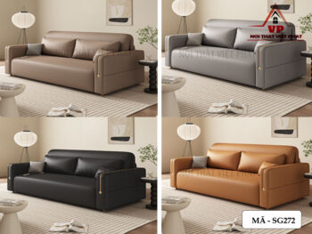 Sofa Giường Da Chỉnh điện - Mã SG272-3