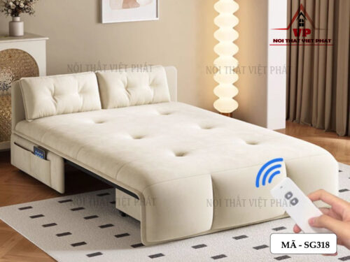 Ghế Giường Đa Năng Bấm Điện - Mã SG318-3