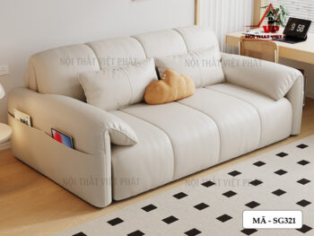Ghế Sofa Bed Bấm Điện Tự Động - Mã SG321