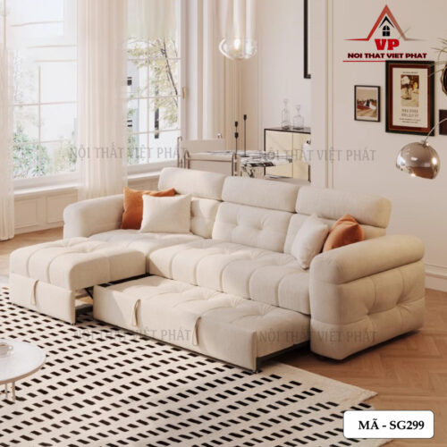 Ghế Sofa Giường Cao Cấp – Mã SG299-1