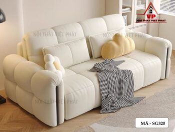 Ghế Sofa Giường Kéo Bấm Điện - Mã SG320-1