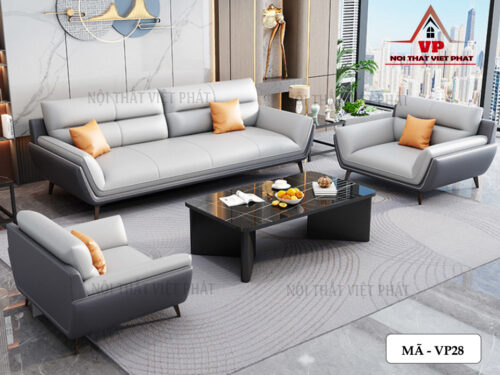 Sofa Da Văn Phòng - Mã VP28