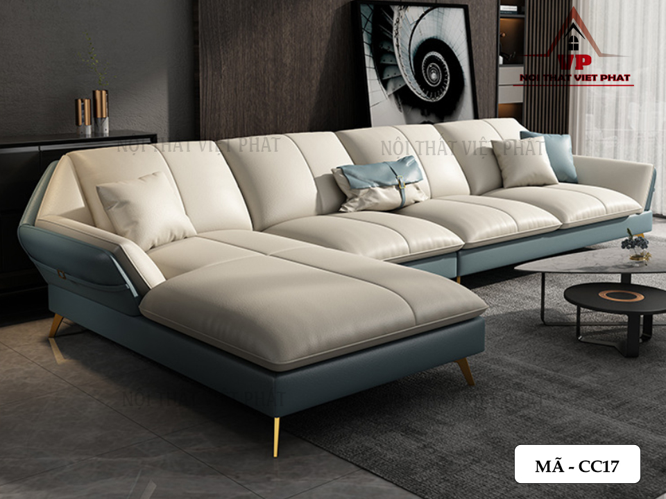 Sofa Giả Da Cao Cấp - Mã CC17 13 Sofa Giả Da Cao Cấp - Mã CC17-3