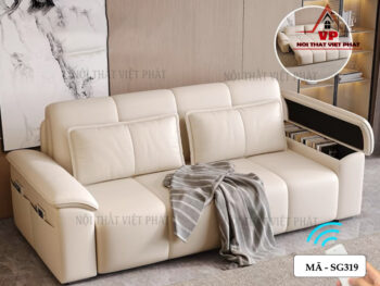 Sofa Giường Thông Minh Bấm Điện Tự Động - Mã SG319-1