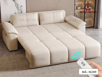 Sofa Giường Thông Minh Bấm Điện Tự Động - Mã SG319-3