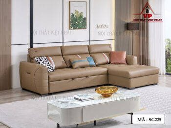 Sofa Góc Kéo Ra Thành Giường - Mã SG225