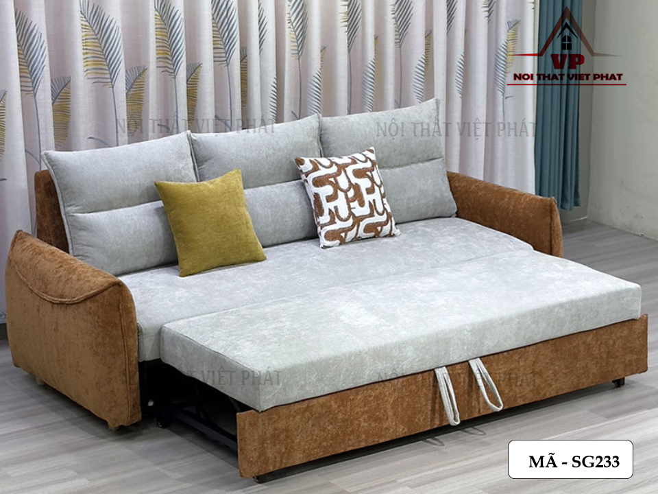Sofa Kiêm Giường Ngủ - Mã SG233-2