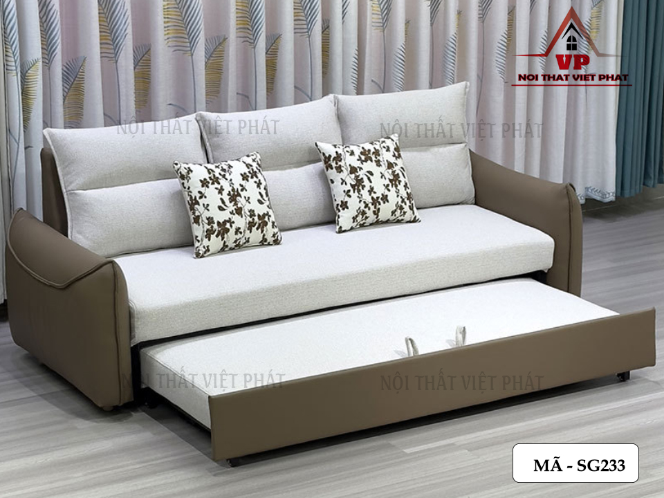 Sofa Kiêm Giường Ngủ - Mã SG233-8