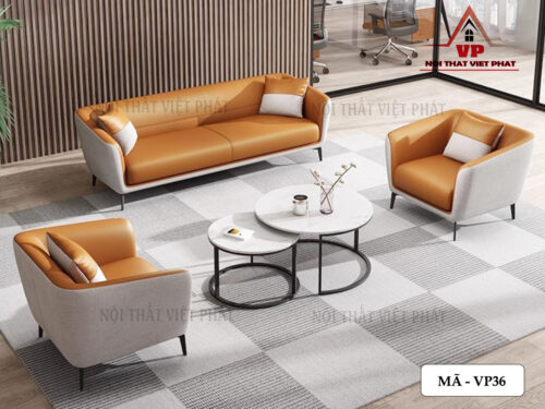 Sofa Văn Phòng Nhỏ Gọn - Mã VP36-2