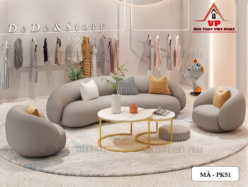 Bàn Ghế Sofa Phòng Khách Cao Cấp - Mã PK51-2