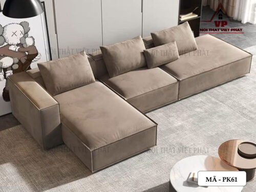Bộ Bàn Ghế Sofa Da Phòng Khách - Mã PK61-1