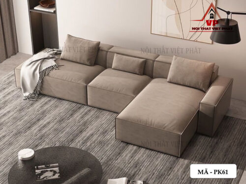 Bộ Bàn Ghế Sofa Da Phòng Khách - Mã PK61