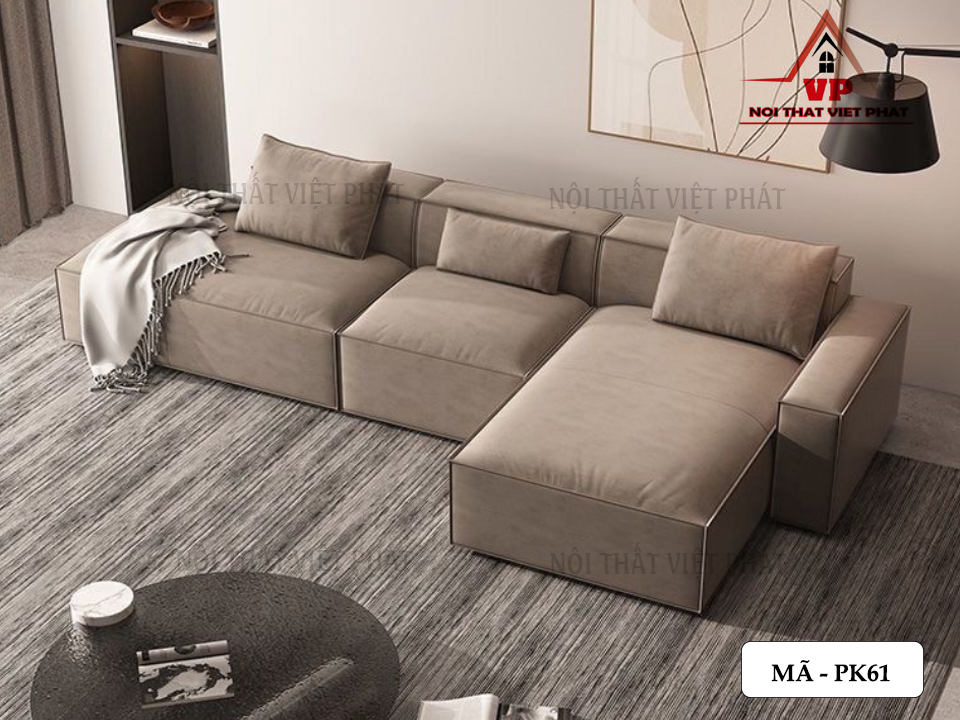 Bộ Bàn Ghế Sofa Da Phòng Khách - Mã PK61