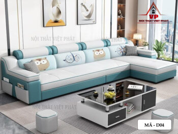 Ghế Sofa L Da - Mã D04-2