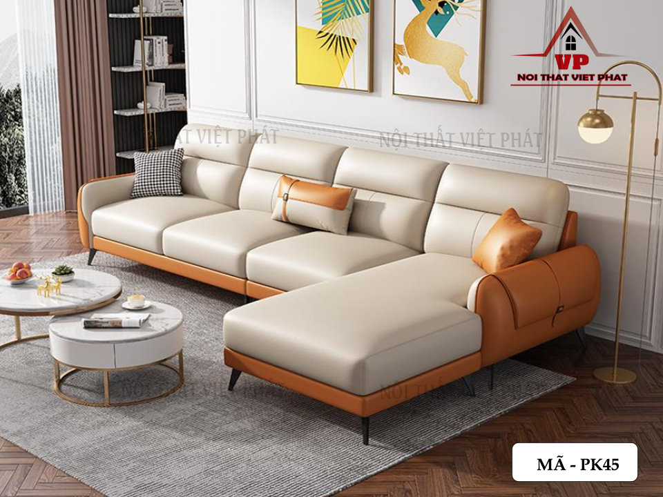 Ghế Sofa Phòng Khách Hà Nội - Mã PK45 4 Ghế Sofa Phòng Khách Hà Nội - Mã PK45