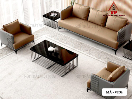 Mẫu Sofa Văn Phòng Đẹp - Mã VP34-2