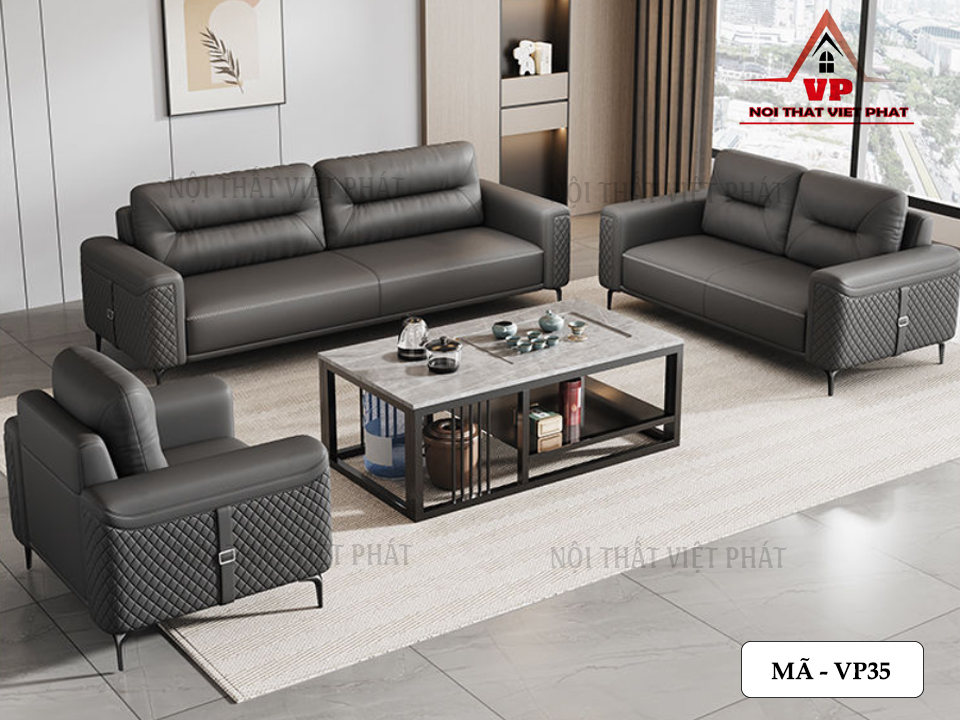 Mẫu Sofa Văn Phòng - Mã VP35 12 Mẫu Sofa Văn Phòng - Mã VP35-1