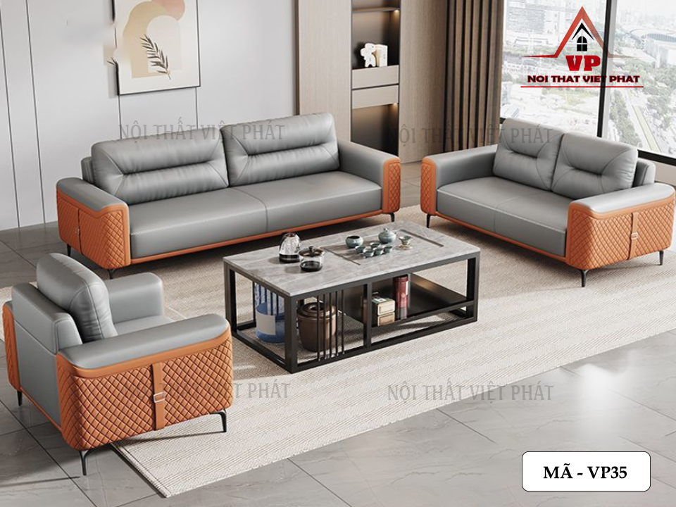 Mẫu Sofa Văn Phòng - Mã VP35 11 Mẫu Sofa Văn Phòng - Mã VP35-2