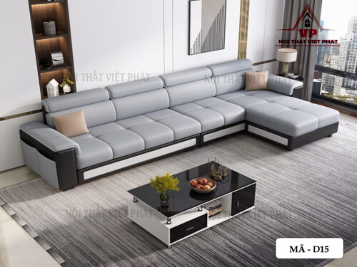 Sofa Da Cao Cấp TPHCM - Mã D15