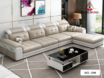 Sofa Da Hà Nội – D08