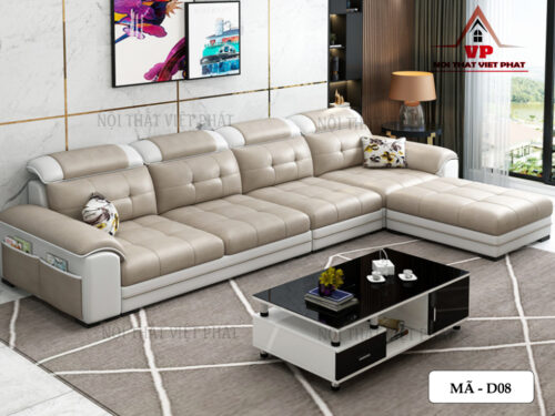 Sofa Da Hà Nội – D08