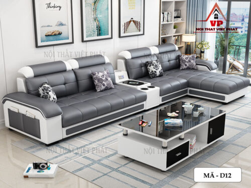 Sofa Da HCM - D12-1