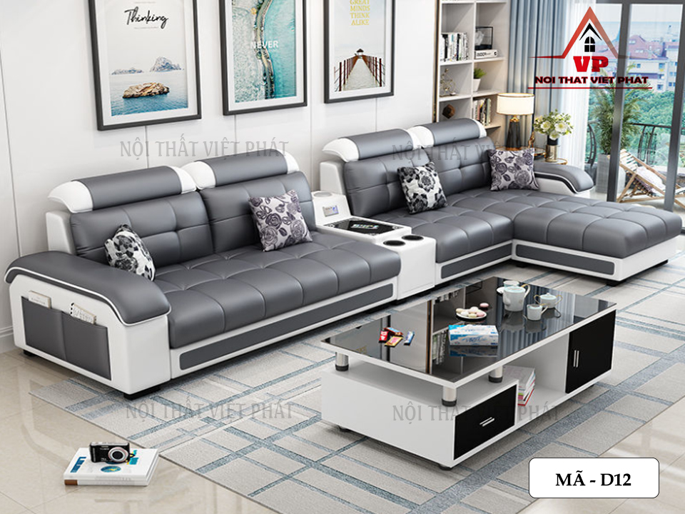 Sofa Da HCM - D12 11 Sofa Da HCM - D12-1