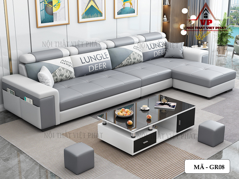 Ghế Sofa Giá Rẻ Hồ Chí Minh - Mã GR08 16 Ghế Sofa Giá Rẻ Hồ Chí Minh - Mã GR08-4